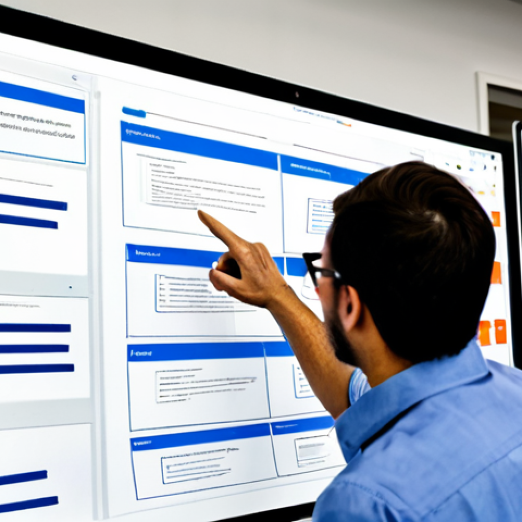 린 UX 프로세스의 사례 연구 - **Prompt 1: The Agile Lean UX Sprint - Collaborative Ideation and Rapid Prototyping**
"A vibrant...